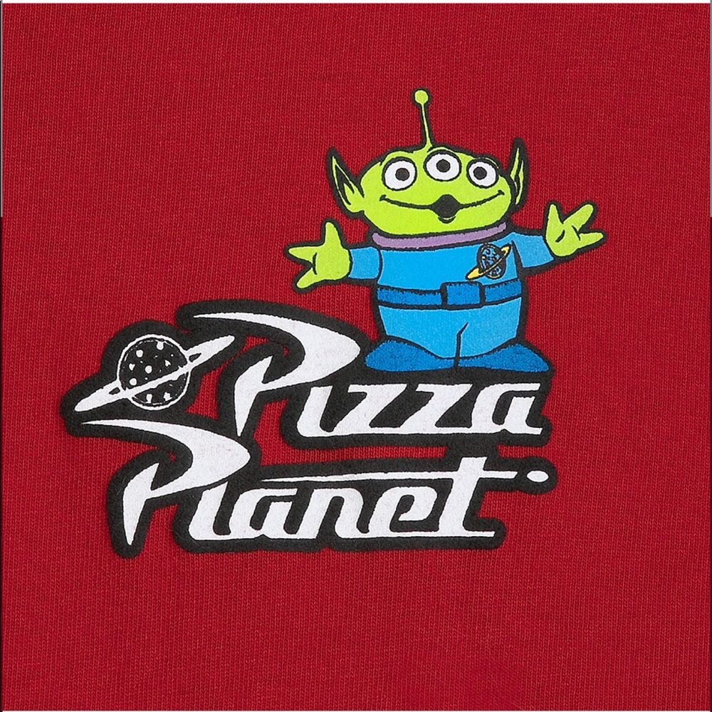 NWT Disney Parks Pizza Planet Spirit Jersey - Picture 3 of 7